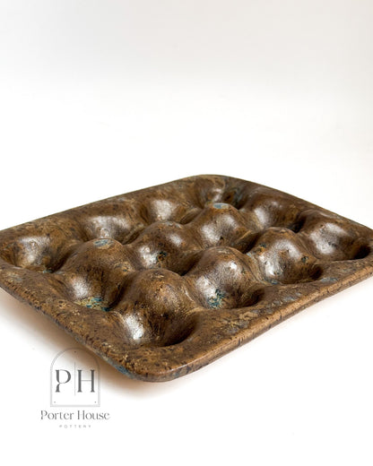 Hand-Built 1-Dozen Egg Tray | Muddy Water